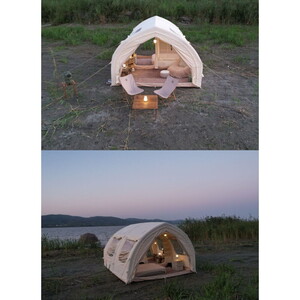 Shufa Glamping Tekne Şekilli Çadır 400x350x220 Cm