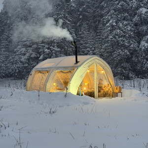  Shufa Glamping Tekne Şekilli Çadır 400x350x220 Cm